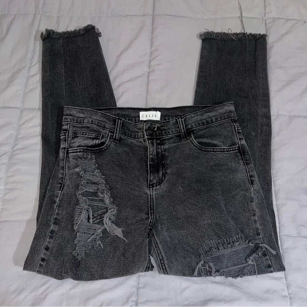 Cello distressed jeans
